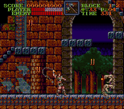 Akumajou Dracula (Japan) background