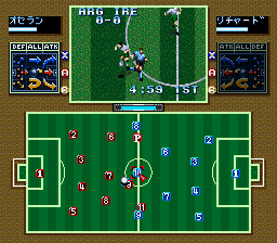 Tactical Soccer (Japan) background