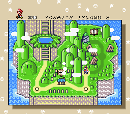Super Mario World Redrawn background