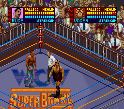 WCW Super Brawl Wrestling (USA) background