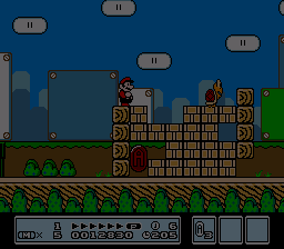 Super Mario Bros. Advance 2 : Super Mario Bros. 3 background