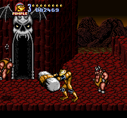 Battletoads in Battlemaniacs (Europe) background