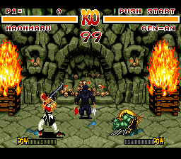 Samurai Shodown (USA) background