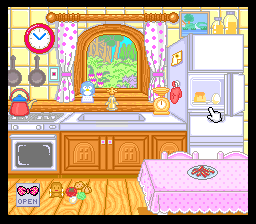 Motoko-chan no Wonder Kitchen (Japan) background