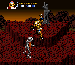 Battletoads in Battlemaniacs (USA) (Beta) background
