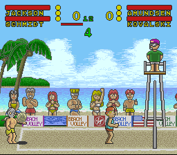 Inazuma Serve da! Super Beach Volley (Japan) background