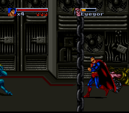 Death and Return of Superman, The (Europe) background