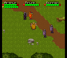 King Arthur & The Knights of Justice (USA) background