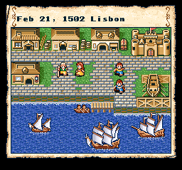 Uncharted Waters (USA) background