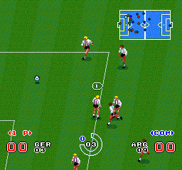 Super Cup Soccer (Japan) background
