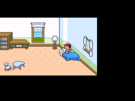 EarthBound (USA) [Hack by Michael Cayer+Tomato v2.0] (New Game Plus Plus) background