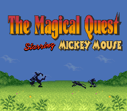 Magical Quest Starring Mickey Mouse, The (Europe) background
