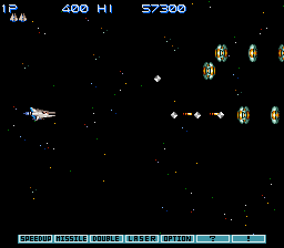 Gradius III (USA) background