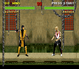 Mortal Kombat II - Kyuukyoku Shinken (Japan) background