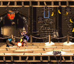 Donkey Kong Country 3 - Dixie Kong's Double Trouble! (Europe) (En,Fr,De) background