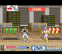 Mighty Morphin Power Rangers - The Movie (USA) background