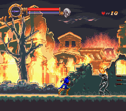 Castlevania - Vampire's Kiss (Europe) background