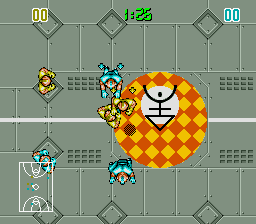 Bill Laimbeer's Combat Basketball (USA) background