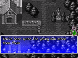 Breath of Fire II (USA) [En+Hack by d4s+Watercrown v1.2b] (Original Title Screen Music) background