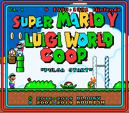 Super Mario+Luigi World Co-op (V4.1) background