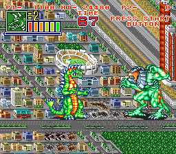 King of the Monsters 2 - The Next Thing (Japan) background