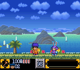 Ganbare Goemon 2 - Kiteretsu Shougun Magginesu (Japan) background