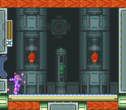 Mega Man X - Hard Type background