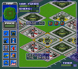 Metal Marines (Europe) background
