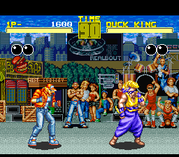 Fatal Fury (Europe) background