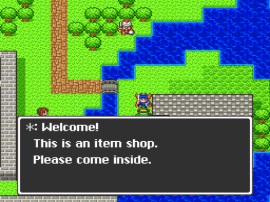Dragon Quest I & II (Japan) [En by RPGOne v2.0] (Dragon Quest Version) background