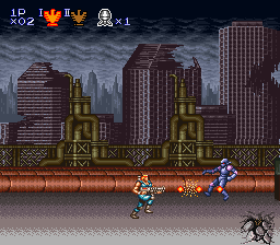 Contra Spirits (Japan) background