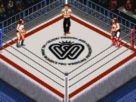 Super Fire Pro Wrestling - Queen's Special (Japan) [En by Phil v1.0] background