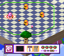 Kirby's Dream Course (Europe) background