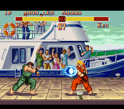 Super Street Fighter II - The New Challengers (Europe) background