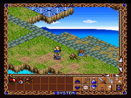 Hiouden - Mamono-tachi Tono Chikai (Japan) [En by Aeon Genesis v1.0] (~Hiouden - Legend of the Scarlet King - The Demonic Oath) background
