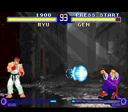Street Fighter Alpha 2 (USA) background