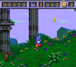 Izzy's Quest for the Olympic Rings (Europe) background