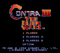 Contra III: The Alien Wars Restoration background