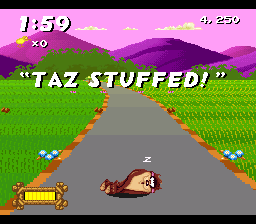 Taz-Mania (USA) (Rev A) background