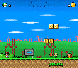 Super Mario World Central Production 2 background