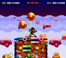 Zool - Ninja of the Nth Dimension (Europe) background