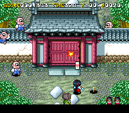 Pocky & Rocky 2 (Europe) background