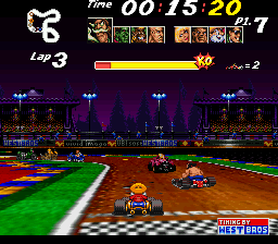 Street Racer (USA) background