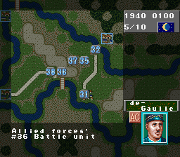 Operation Europe - Path to Victory 1939-45 (USA) background