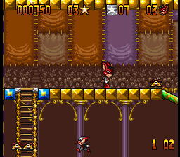 Aero the Acro-Bat (Europe) background