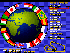 Nigel Mansell's World Championship Racing (Europe) background