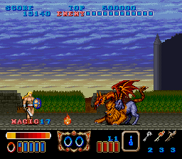Magic Sword (USA) background