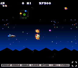 Gokujou Parodius (Japan) background