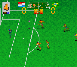 Hat Trick Hero (Japan) background