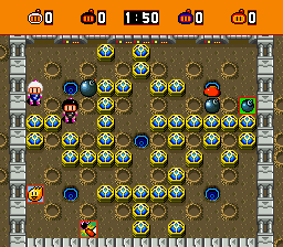 Super Bomberman (Europe) background